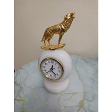 Yılmaz Kurt Abmlemli Mermermasa Saati