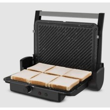 Özbience 6 Dilim Kapasiteli Siyah Tost Makinesi, Pratik ve Güvenilir Kullanım