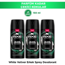 Axe Premium Collection Erkek Deodorant White Vetiver 150 ml X3