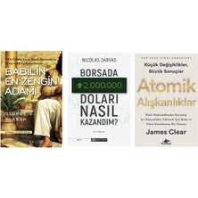 Scala Yayıncılık Babılın En Zengın Adamı + Borsada Ikı Mılyon Doları Nasıl Kazandım + Atomık Alıskanlıklar=(3kıtap)