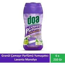 Doa Granül Çamaşır Parfümü & Çamaşır Yumuşatıcı Lavanta ve Manolya 6 x 210 gr