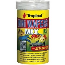 Üreticiniz Tropical Mini Wafers Mix Balık ve Deniz Kabukluları Için Yem 100 ml 55 gr 481348