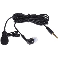 Andoer EY-511B Çok Yönlü Kondansatör Kulaklıklı Yaka Mikrofonu