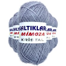 Beta Moda Hub 5 Adet Mimoza Kristal Işıltılı Şal Patik Yelek Ipi 06