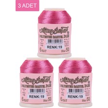 Beta Moda Hub 3 Adet Altınbaşak Oya ve Dantel Ipi 20 gr - Royaleks - No: 019