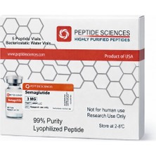 Peptide Sciences Semaglutide 3 Mg 5 Vial