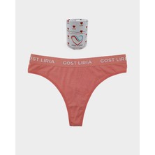 GOST LİRİA Rose Kadın String Külot Gül Kurusu