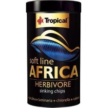 Üreticiniz Tropical Softline Africa Herbivore Chips Otçul Afrika Balıkları Için Yumuşak Taneli