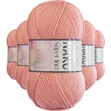 Beta Moda Hub 5 Adet Süper Inci El Örgü Ipi 100 gr Bonsai Çiçeği 2807