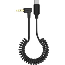 Comica Cvm-D-Uc Iı 3.5mm Trs Usb-C Ses Çıkış Mikrofon Kablosu