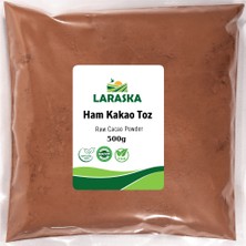 Laraska Natural Ham Kakao Toz 500G - Raw Cacao Powder