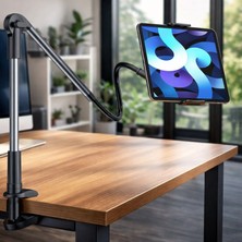 Artnest Ayarlanabilir Esnek Kollu Masaüstü Tablet & Telefon Tutucu | 12.9” Uyumlu