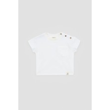 NBT BSC Bg Store Erkek Bebek Beyaz Tshirt