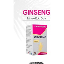 Dr. Phytopharma Kırmızı Ginseng, A,b,d,e Vitaminler ve Mineraller Içeren Kapsül Takviye Edici Gıda 705MG x 60 Kapsül