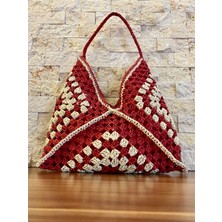 Rabika Motif Hasır Çanta
