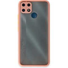 TE Dükkan Buğz Realme C25 Kılıf Montreal Silikon Kapak - Pembe