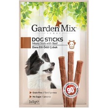Üreticiniz Garden Mix Dana Etli Stick Köpek Ödül Maması 1 Adet 3X11 gr 481348