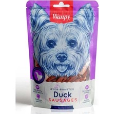 Üreticiniz Wanpy Ördek Etli Sosis Köpek Ödül Maması 1 Adet 100 gr 481348