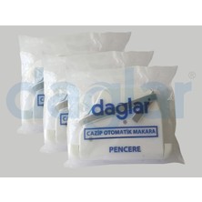 3'lü Dağlar Plastik Panjur Makarası - Panjur Ipi - Pencere -Kapı - Otomatik Makara - Beyaz