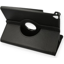 TE Dükkan Buğz Ipad 9.7 (2018) Kılıf 360 Tablet Deri Kılıf - Siyah