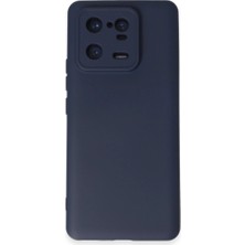 TE Dükkan Buğz Xiaomi Mi 13 Pro Kılıf Nano Içi Kadife Silikon - Lacivert
