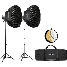 Godox SL60II Bi 60W Bi-Color LED Video Işığı  2'li Kit