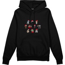 The Lucid Lab Star Wars Christmas Icons Oversize Hoodie - Siyah