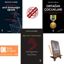 Sia Kitap Sivil Örümceğin Ağında - Ortağın Çocukları - Meczup Yaratmak / 3 Kitap Set - Mustafa Yıldırım
