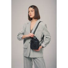 Ççs 17983 Siyah Çapraz Askılı Günlük Omuz Çantası – Çok Bölmeli