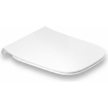  Ideal Standard I.life B Klozet Kapağı-White-Thin-Yavaş Kapanan | T500301