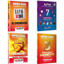 Yediiklim Yayınları Yediiklim 2026 Kpss Ortaöğretim Ön Lisans Net Arttıran Deneme Seti