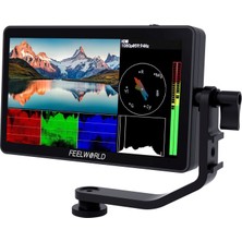 Feelworld F6 Plus 6 Inç  3D Lut Kamera  Alan Monitörü 1920X1080 Hd 4K HDMI
