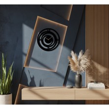 Zmt Design Orbit Ay Metal Duvar Saati