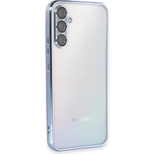 TE Dükkan Buğz Samsung Galaxy A54 5g Kılıf Razer Lensli Silikon - Açık Mavi