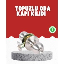 Teknodayım Estetik Güvenli Topuzlu Kapı Kilidi
