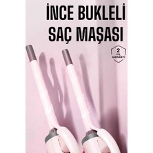 Allians Ince 10MM Bukle Saç Maşası, Taşınabilir ve Şık Kıvırma Çubuğu