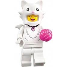 LEGO Minifigür 71051 Seri 28 - 02 Fluffy Cat Costume