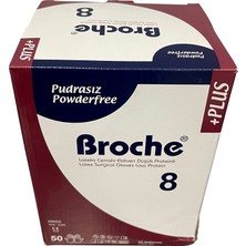 Broche Pudrasız Steril Cerrahi Eldiven No: 8 8'li Paket