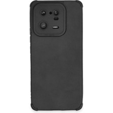 TE Dükkan Buğz Xiaomi Mi 13 Pro Kılıf Loop Deri Silikon - Siyah