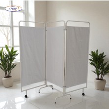 Başarı Medikal 3 Kanatlı Metal Paravan