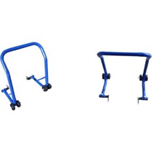 Sevgents Motosiklet Kaldırma Sehpası A Kalite Mavi (2 Adet) (32-2 mm Boru Kalınlığı)
