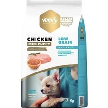 Amity Amıty Süper Premium Low Düşük Tahıllı Tavuklu Mini Yavru Köpek Maması 7 kg