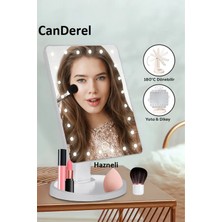 PremiumPort LED Işıklı Makyaj Aynası, Dokunmatik ve Şık Tasarım, Işıklandırmalı Ürün