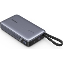 Ugreen Nexode 20.000 Mah 67W Usb-C Dahili Kablolu Hızlı Şarj Powerbank, 55996B
