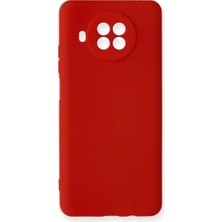 TE Dükkan Buğz Xiaomi Mi 10T Lite Kılıf Nano Içi Kadife Silikon - Kırmızı