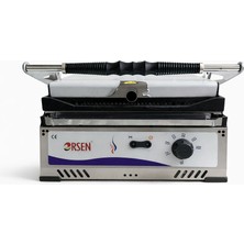 Özbience Profesyonel Elektrikli Tost Makinesi, Döküm Plaka, 16 Dilim, Kafe ve Ev Kullanımı