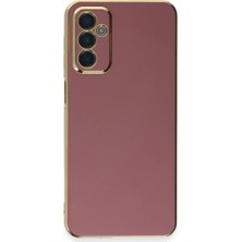 TE Dükkan Buğz Samsung Galaxy A14 4g Kılıf Volet Silikon - Kırmızı