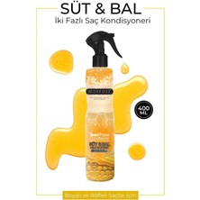 Zenvia Çift Fazlı Süt & Bal Kondisyoner Fön Suyu 400 ml - Mrfs ZNV2025