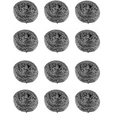 Zenvia 12 Adet Paslanmaz Bulaşık Teli Endüstriyel Boy 10 gr ZNV2025