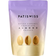 Patiswiss Dolce Karamel Çikolatalı Badem Draje, 80g